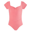 Energetiks Veronica Pleat Leotard | Coral | Child