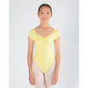 Energetiks Veronica Pleat Leotard | Lemon | Child