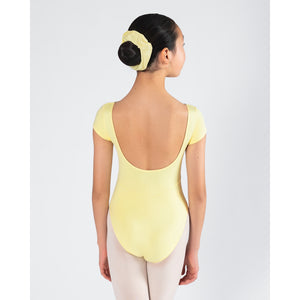 Energetiks Veronica Pleat Leotard | Lemon | Child