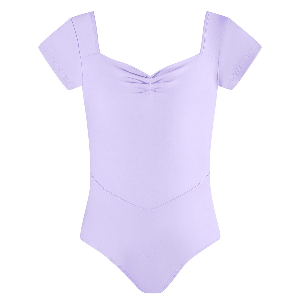 Energetiks Veronica Pleat Leotard | Lilac | Child