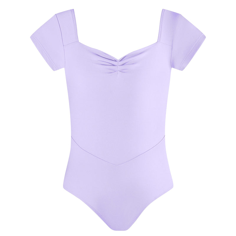 Energetiks Veronica Pleat Leotard | Lilac | Child