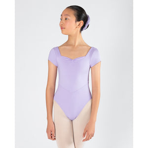 Energetiks Veronica Pleat Leotard | Lilac | Child