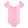 Energetiks Veronica Pleat Leotard | Petal Pink | Child