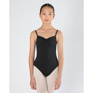 Energetiks Harmony Pleat Camisole | Black | Child