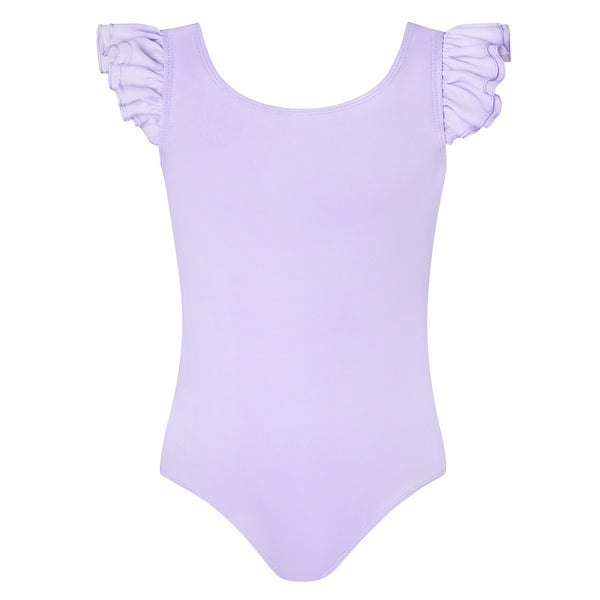 Emery Frill Sleeve Leotard | Lilac | Child