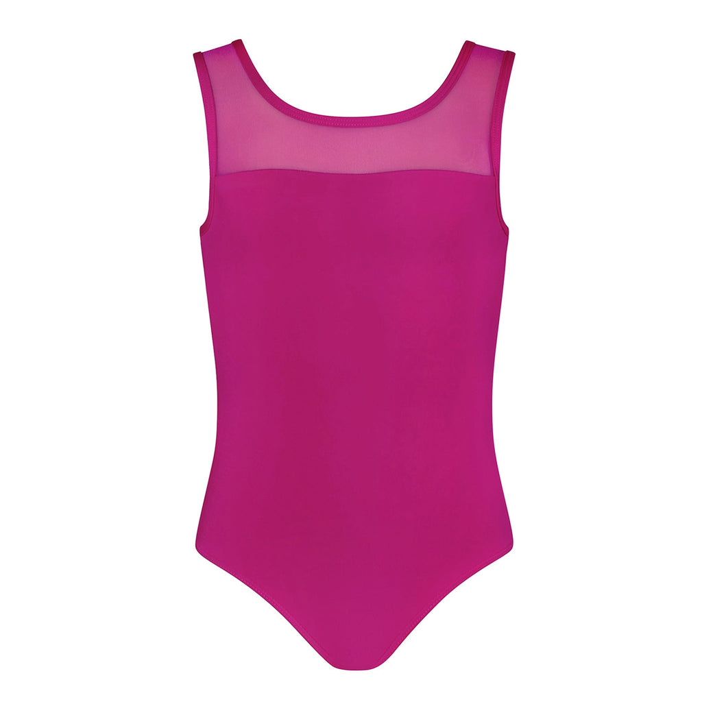 Energetiks Lisa Mesh Leotard | Mulberry | Child