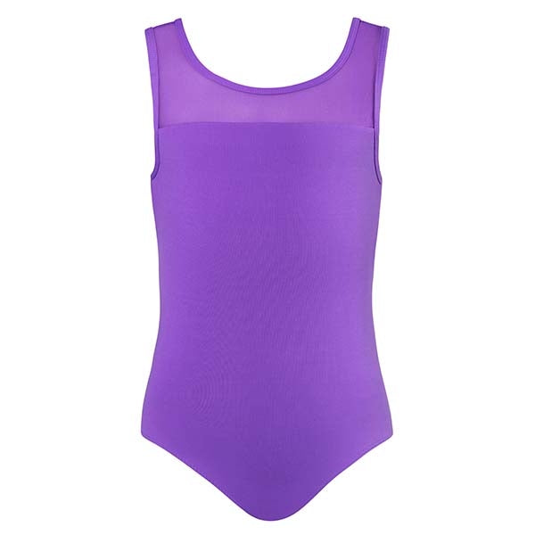 Energetiks Lisa Mesh Leotard | Party Purple | Child