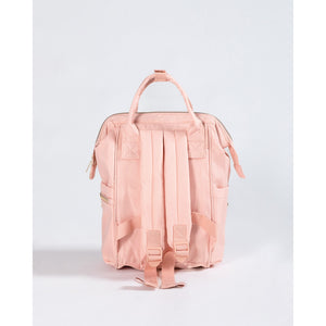 Energetiks Nova Small Quilted Backpack | Pink Champagne