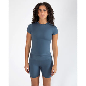 Energetiks Olympia Fitted Tee | Elemental Blue