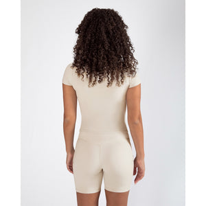 Energetiks Olympia Fitted Tee | Ivory Sands