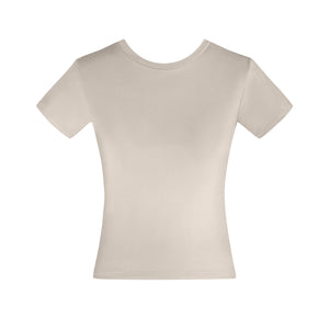 Energetiks Olympia Fitted Tee | Ivory Sands