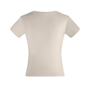 Energetiks Olympia Fitted Tee | Ivory Sands