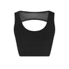 Energetiks Delta Crop Top | Black