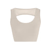 Energetiks Delta Crop Top | Ivory Sands