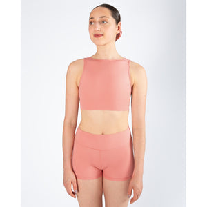 Energetiks Natalie 4-Way Crop Top | Coral Haze