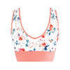 Energetiks Natalie 4-Way Crop Top | Coral Haze