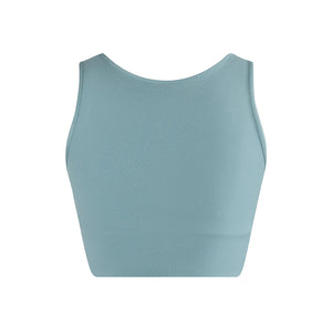 Energetiks Natalie 4-Way Crop Top | Stone Blue