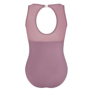 Energetiks Natalie Open Back Leotard | Mauve Haze (Adult)