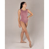 Energetiks Natalie Open Back Leotard | Mauve Haze (Adult)