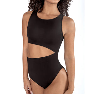 Energetiks Celeste High Neck Leotard | Black