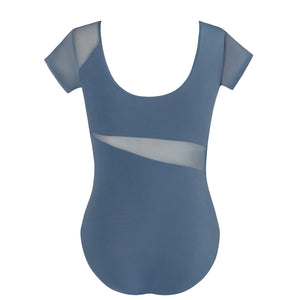 Energetiks Delta Cap Sleeve Leotard | Elemental Blue