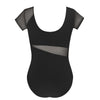 Energetiks Delta Cap Sleeve Leotard | Black