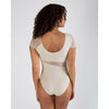 Energetiks Delta Cap Sleeve Leotard | Ivory Sands