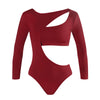 Energetiks Xenia 3/4 Sleeve Leotard | Crimson Red