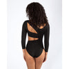 Energetiks Xenia 3/4 Sleeve Leotard | Black