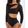 Energetiks Xenia 3/4 Sleeve Leotard | Black