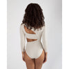Energetiks Xenia 3/4 Sleeve Leotard | Ivory Sands