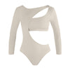 Energetiks Xenia 3/4 Sleeve Leotard | Ivory Sands