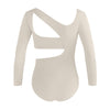 Energetiks Xenia 3/4 Sleeve Leotard | Ivory Sands