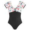 Energetiks Alexandra Cap Sleeve Leotard | Black