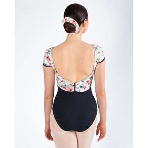 Energetiks Alexandra Cap Sleeve Leotard | Black