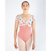 Energetiks Alexandra Cap Sleeve Leotard | Coral Haze