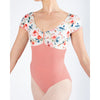 Energetiks Alexandra Cap Sleeve Leotard | Coral Haze