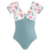 Energetiks Alexandra Cap Sleeve Leotard | Stone Blue
