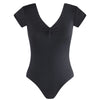 Energetiks Alexandra Cap Sleeve Leotard | Black