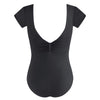 Energetiks Alexandra Cap Sleeve Leotard | Black