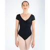 Energetiks Alexandra Cap Sleeve Leotard | Black