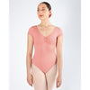 Energetiks Alexandra Cap Sleeve Leotard | Coral Haze