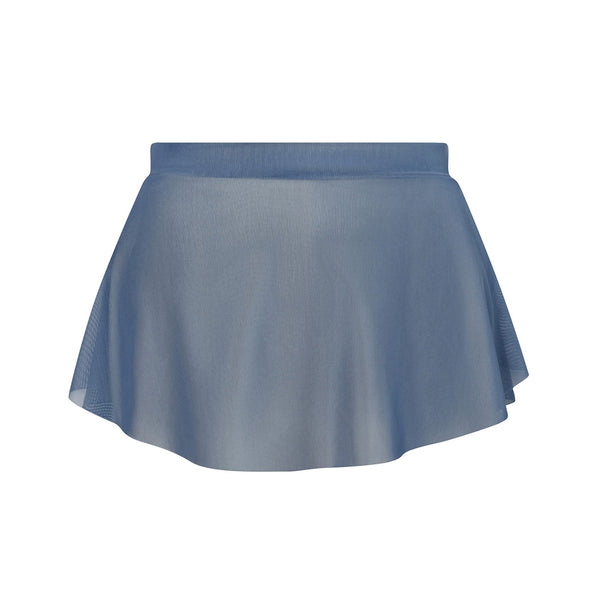 Energetiks Align Natalia Mesh Split Skirt | Elemental Blue