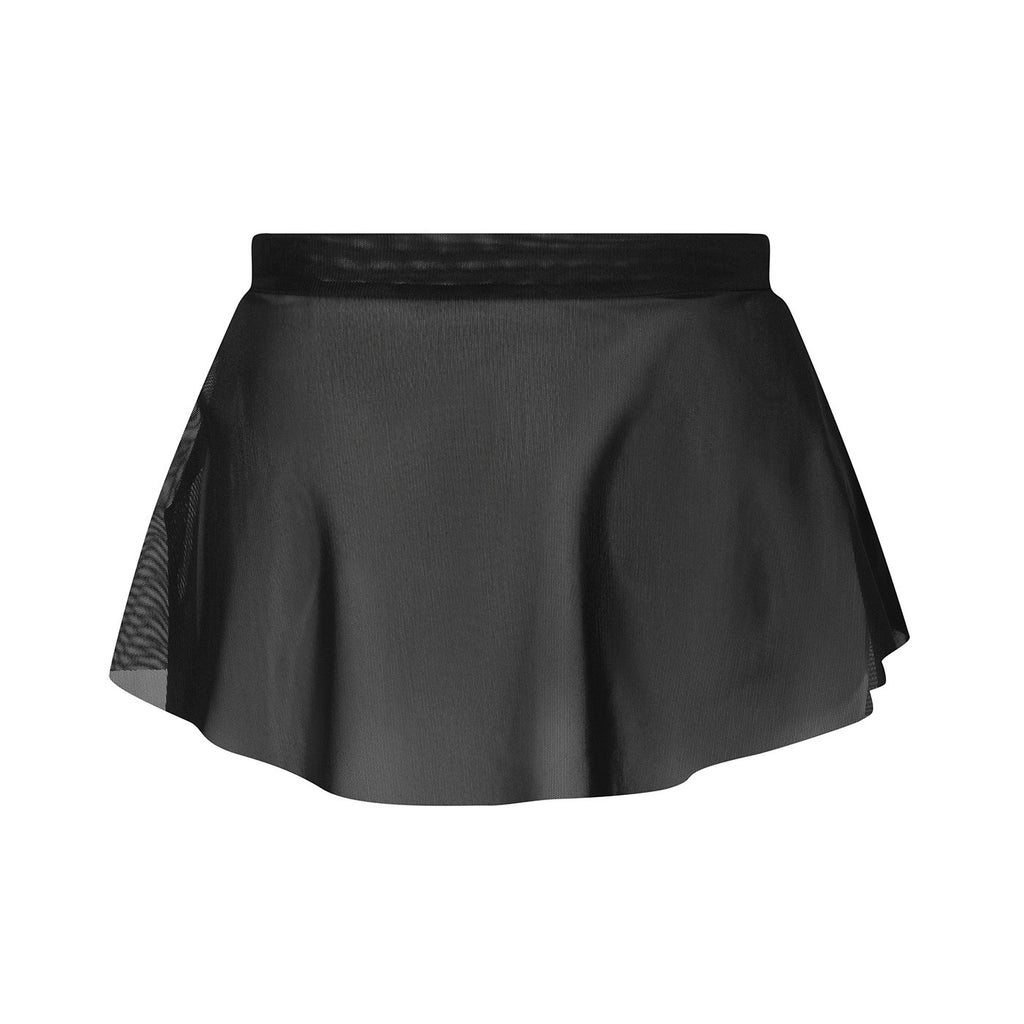 Energetiks Natalia Mesh Split Skirt | Black