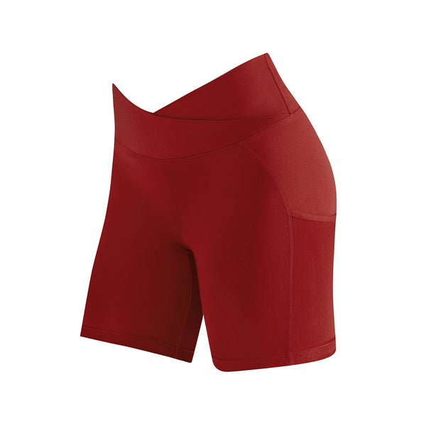 Energetiks Align Halley Bike Short | Crimson Red