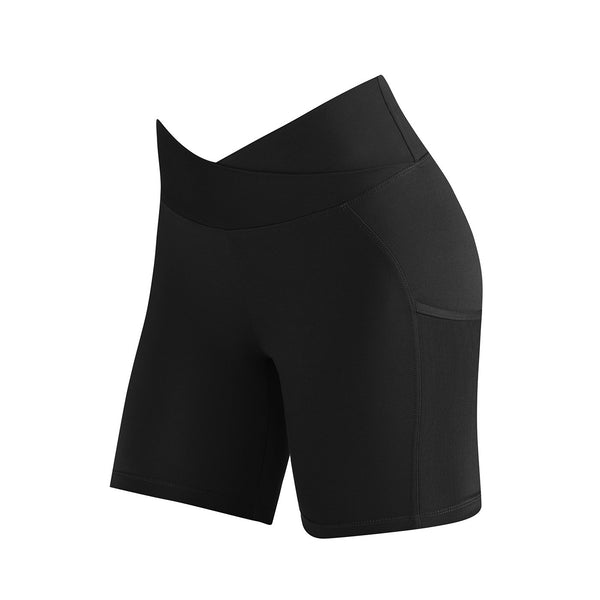 Black Bike Shorts on a white background | Dancewear Nation Australia 