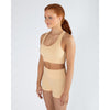 Energetiks Eve Rib Crop | Orange Sherbert