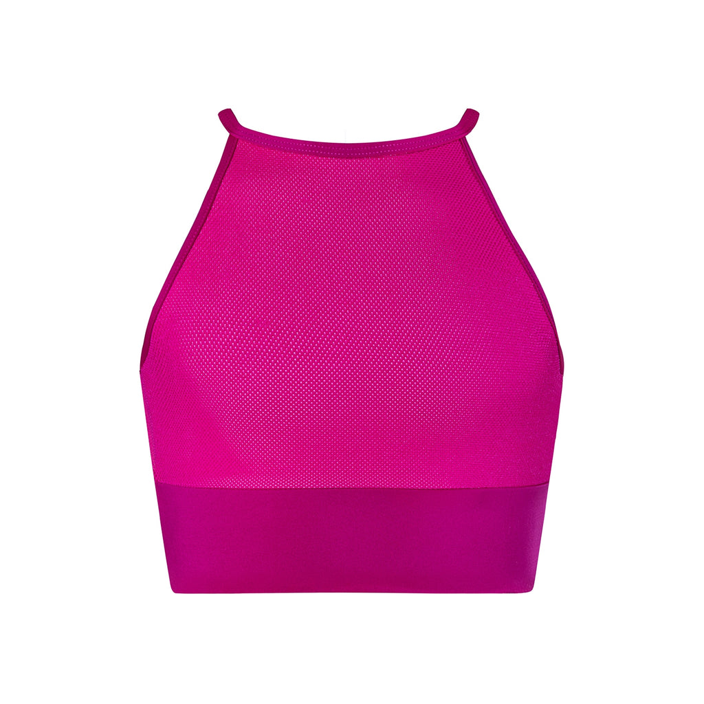 Energetiks Tora Crop Top | Mulberry
