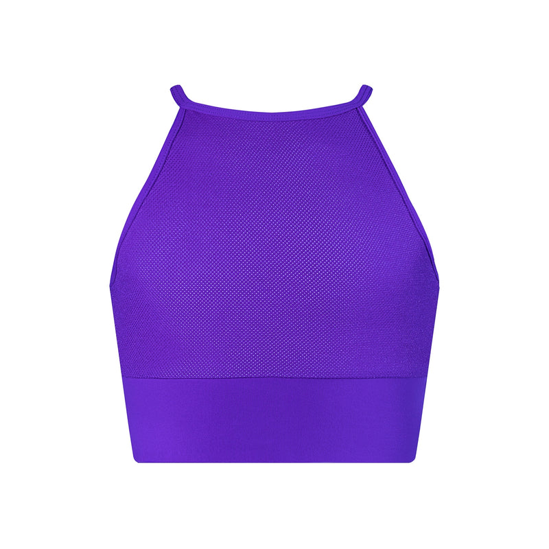 Energetiks Tora Crop Top | Party Purple