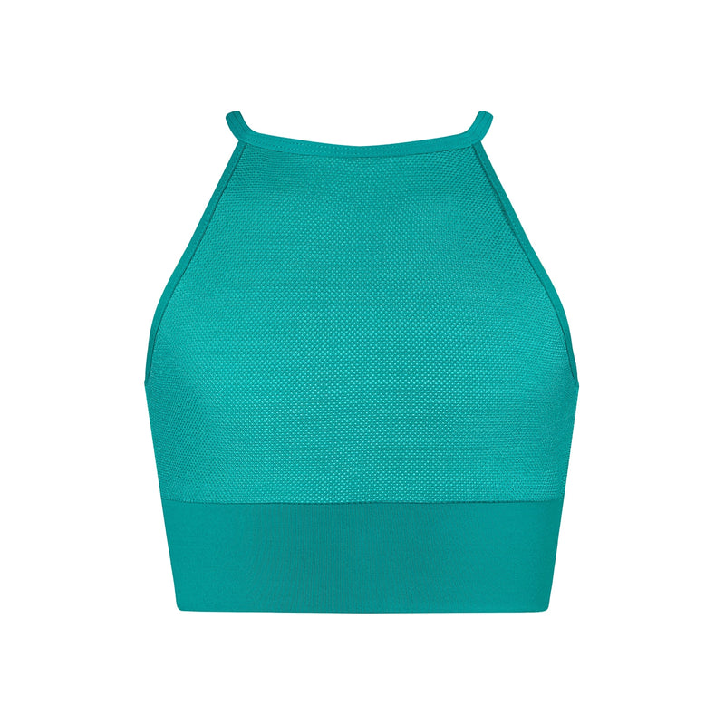 Energetiks Tora Crop Top | Vibrant Green
